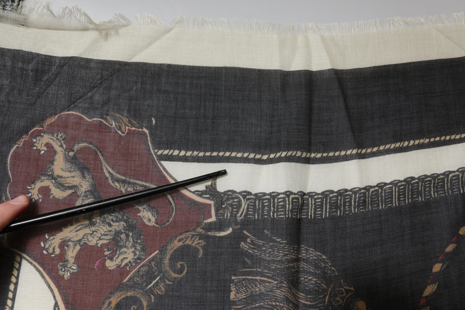 Dolce & Gabbana Multicolor Scarf for Men additional view
