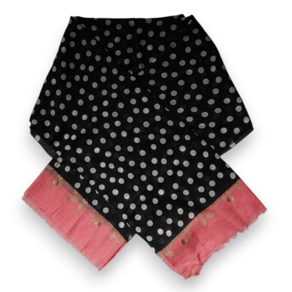 Dolce & Gabbana Black Scarf for Women detail view