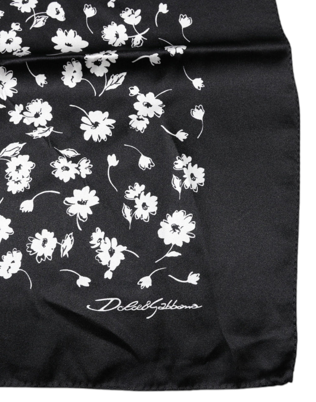 Dolce & Gabbana Black Scarf for Women side view