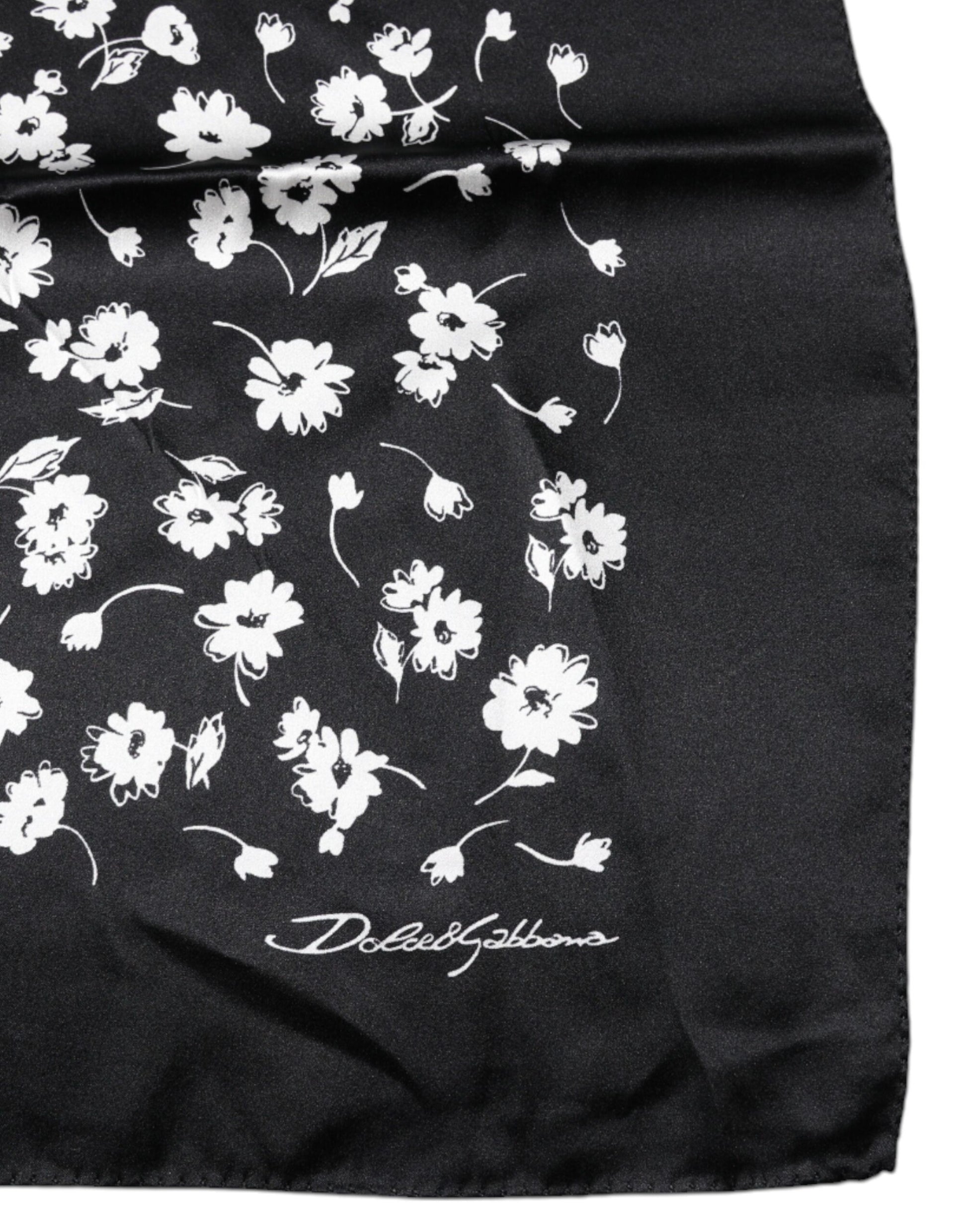 Dolce & Gabbana Black Scarf for Women side view