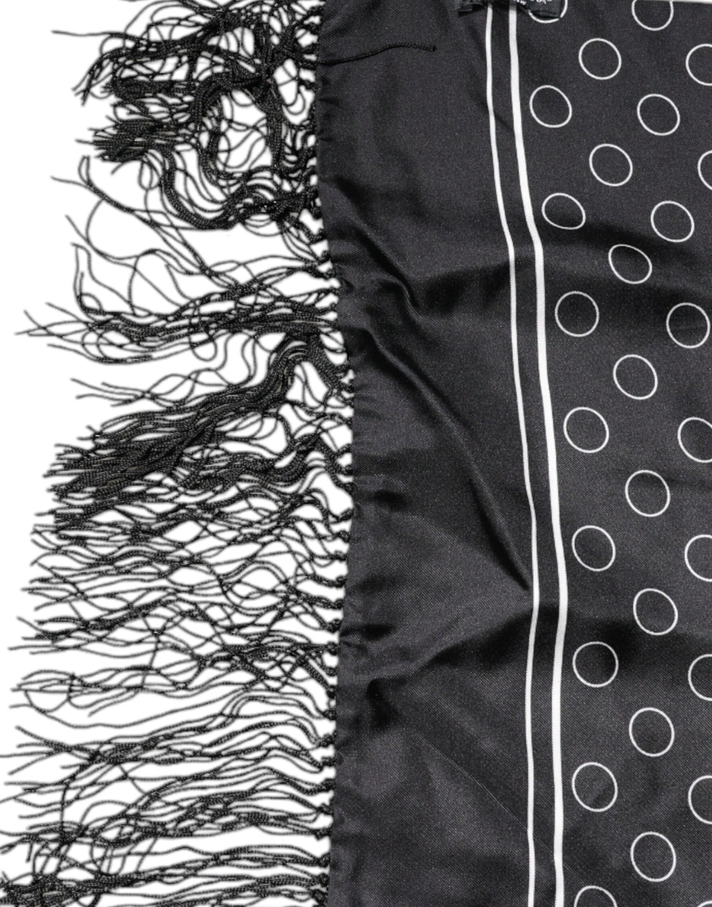 Dolce & Gabbana Black Scarf for Men detail view