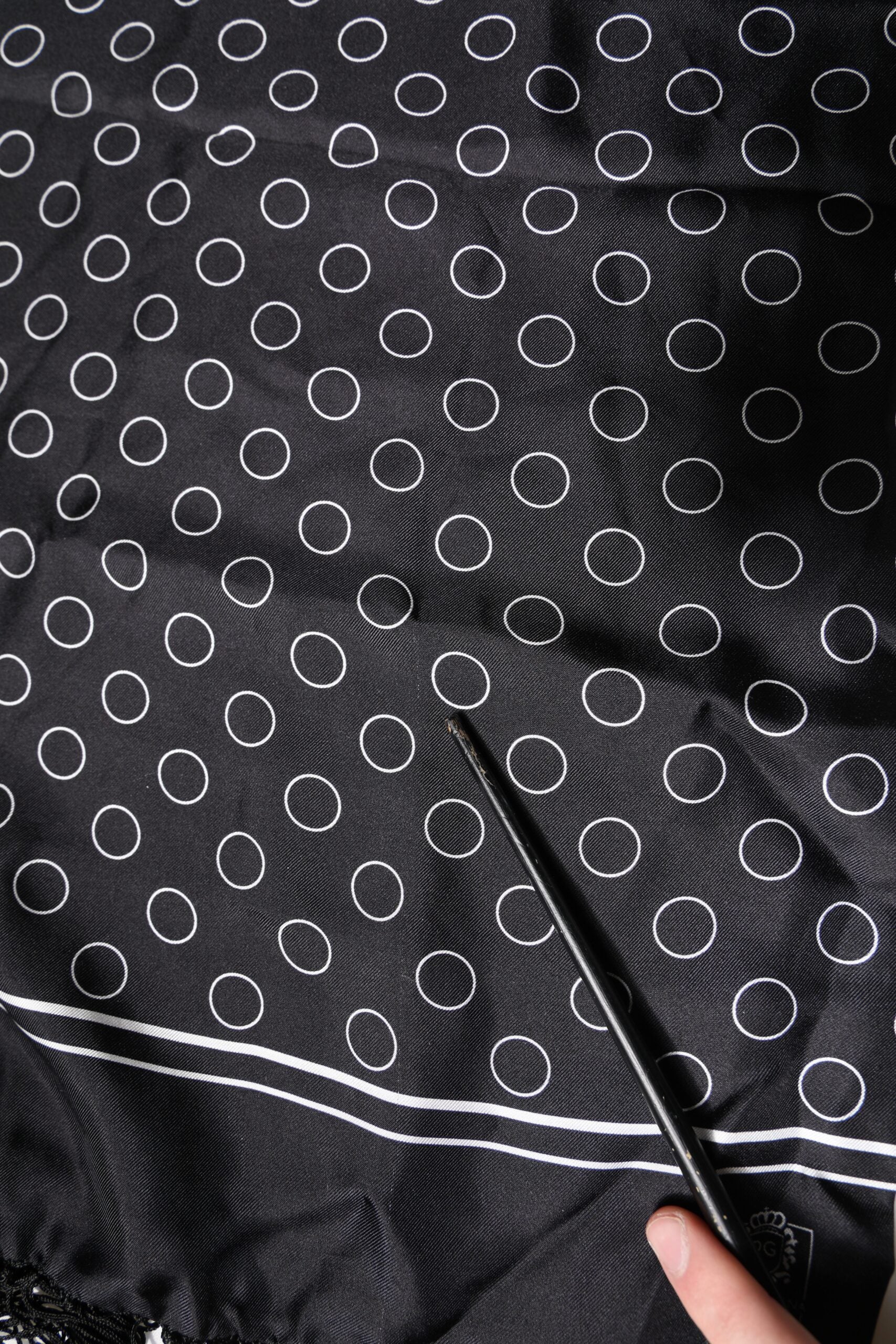 Dolce & Gabbana Black Scarf for Men additional view