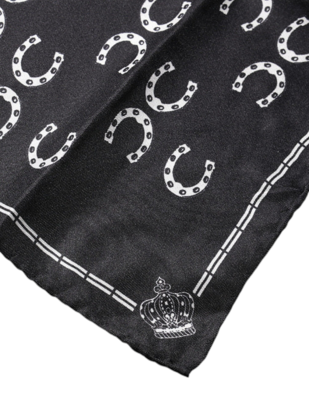 Dolce & Gabbana Black Scarf for Men detail view