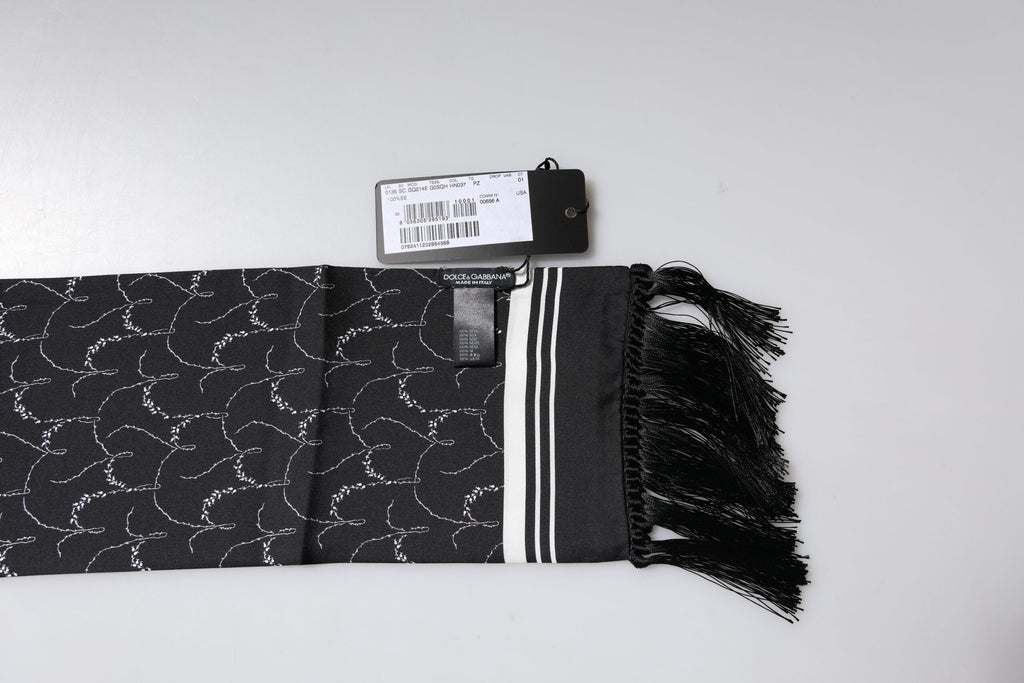 Dolce & Gabbana Black Scarf for Men alternate view