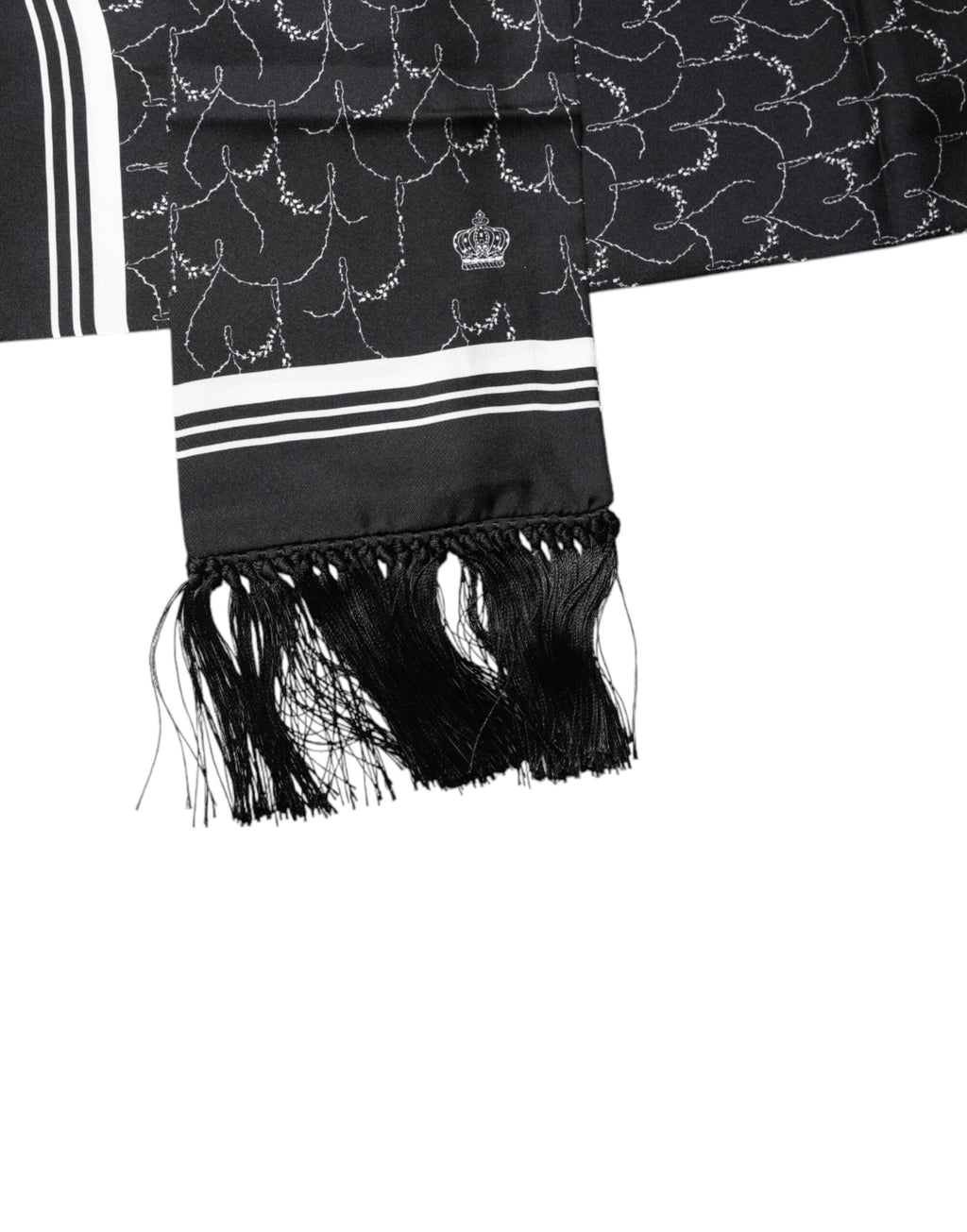 Dolce & Gabbana Black Scarf for Men side view