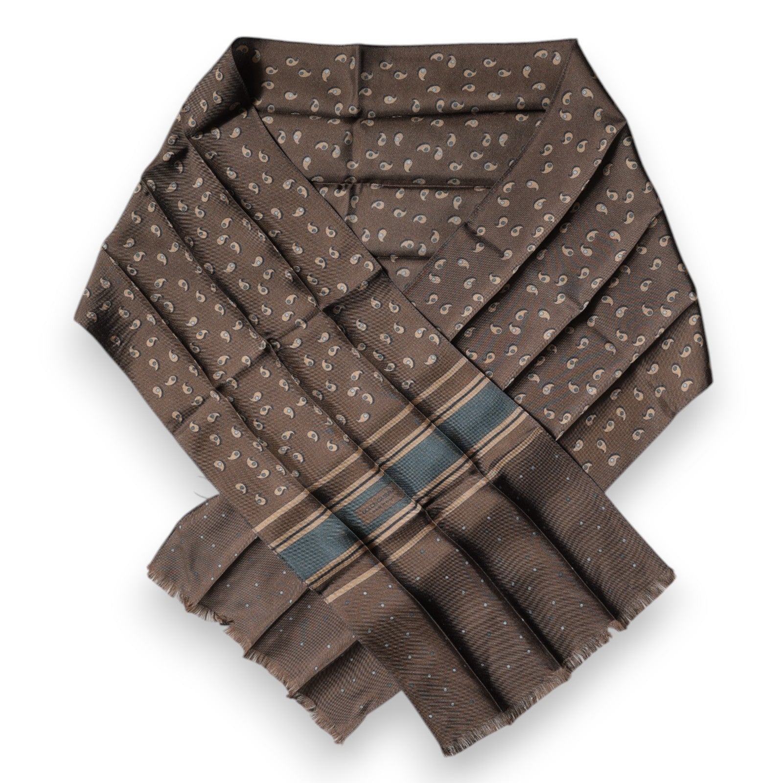 Dolce & Gabbana Brown Scarf for Men detail view