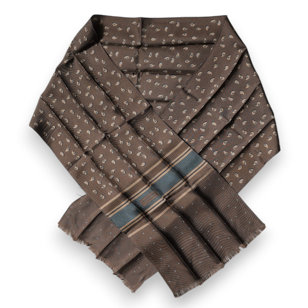 Dolce & Gabbana Brown Scarf for Men detail view