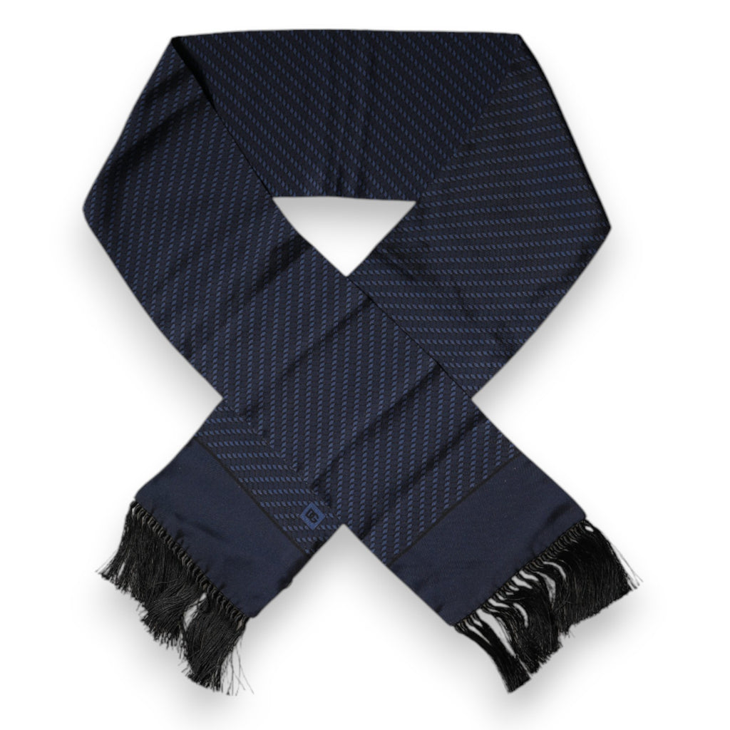 Dolce & Gabbana Blue Scarf for Men detail view