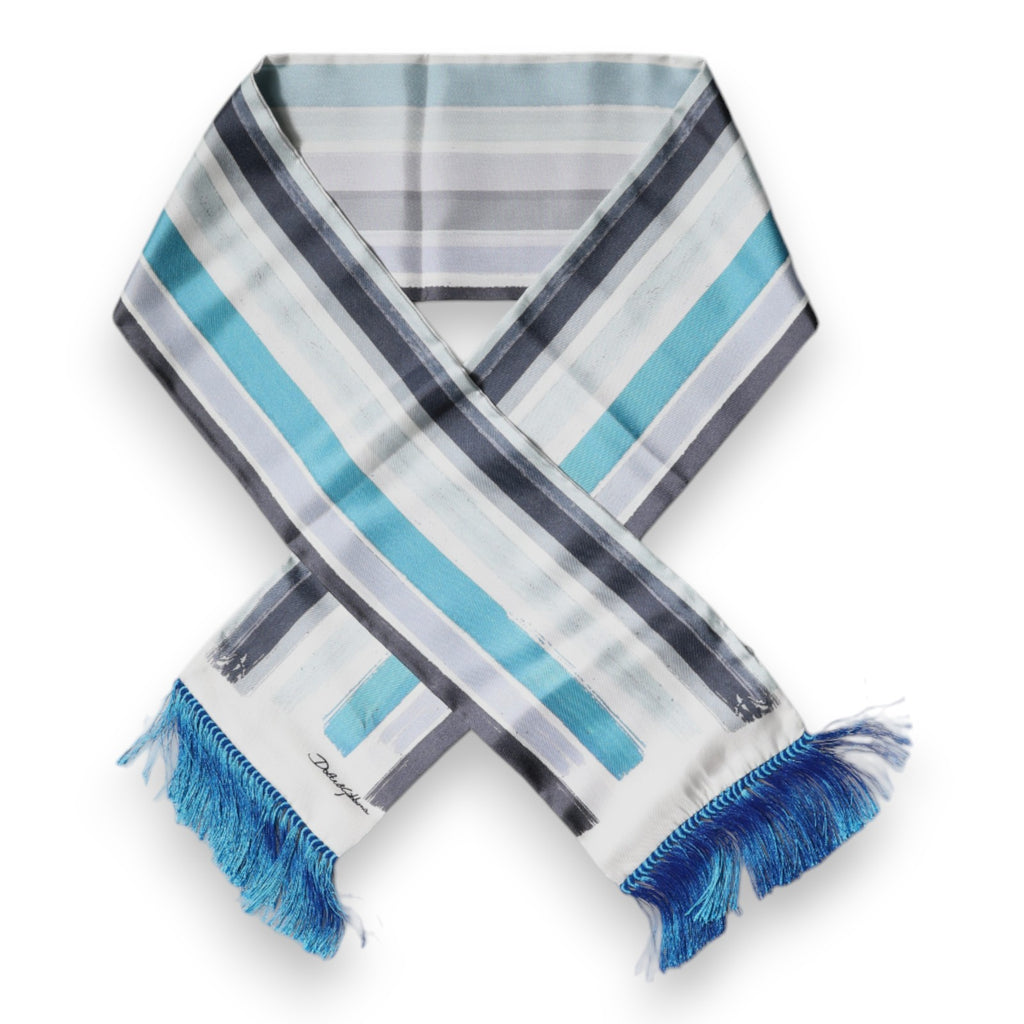 Dolce & Gabbana White Scarf for Men detail view