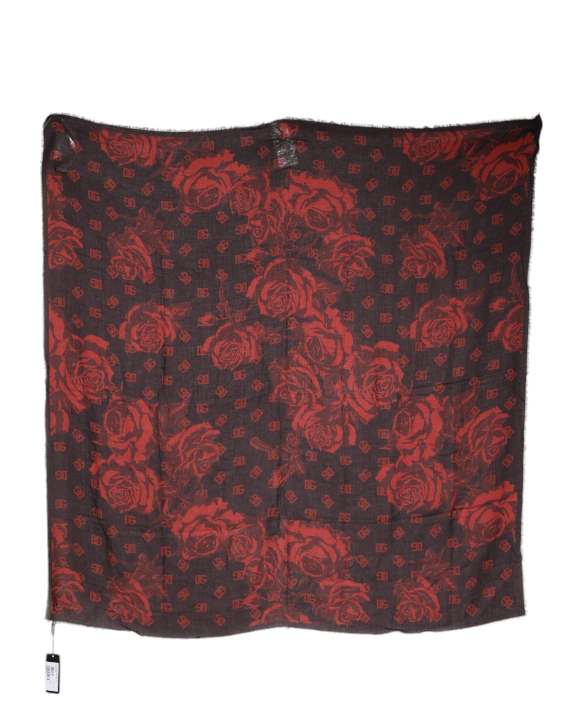 Dolce & Gabbana Black Scarf for Women detail view