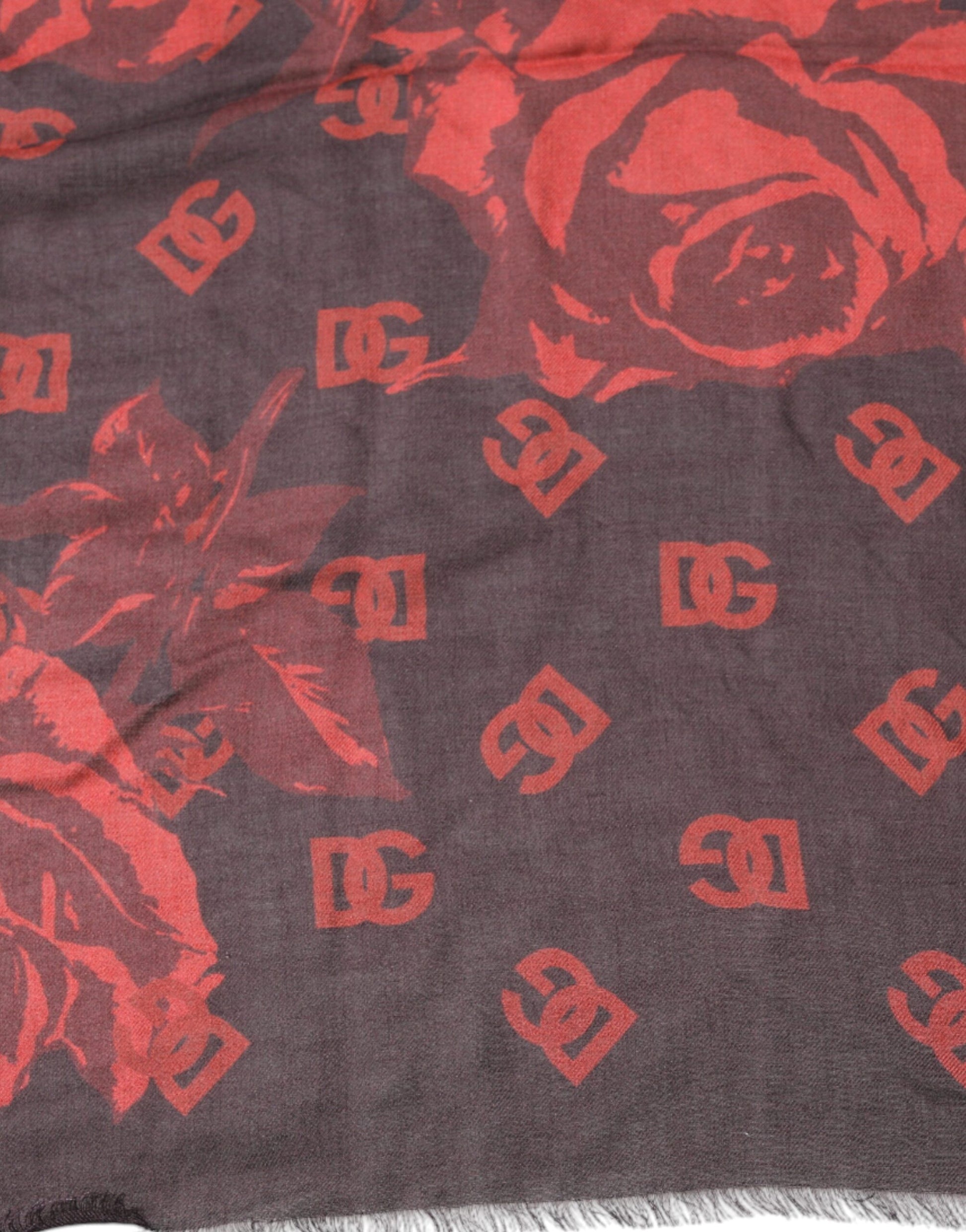 Dolce & Gabbana Black Scarf for Women side view