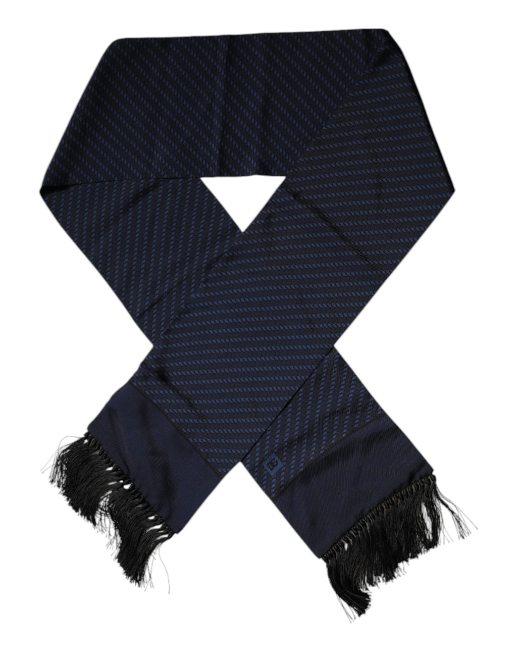 Dolce & Gabbana Blue Scarf detail view
