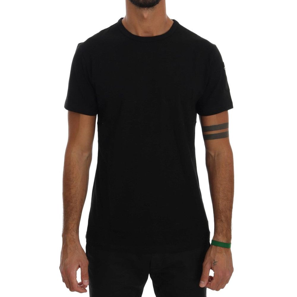 Daniele Alessandrini Black T-Shirt for Men