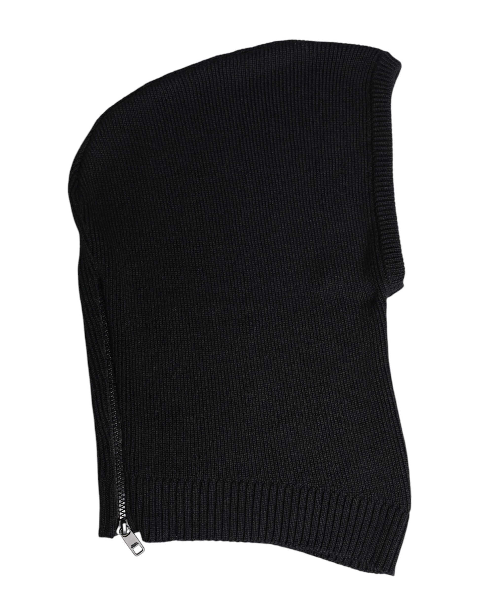 Dolce & Gabbana Black Beanie for Men detail view