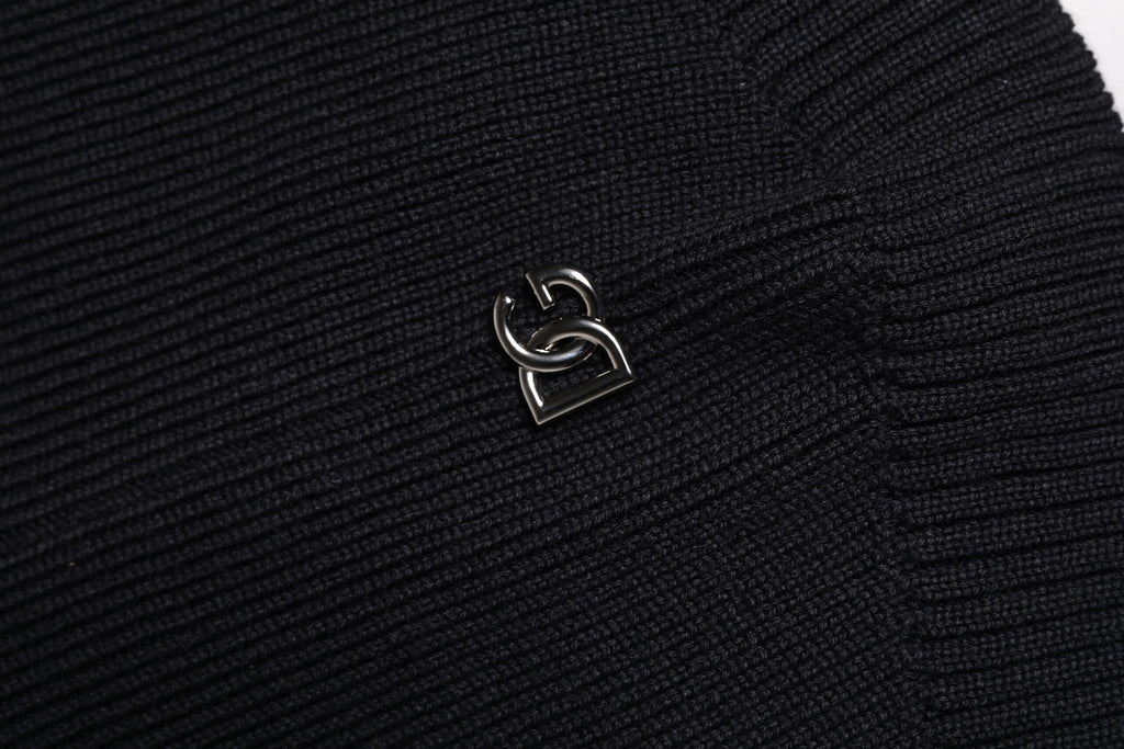 Dolce & Gabbana Black Beanie for Men additional view