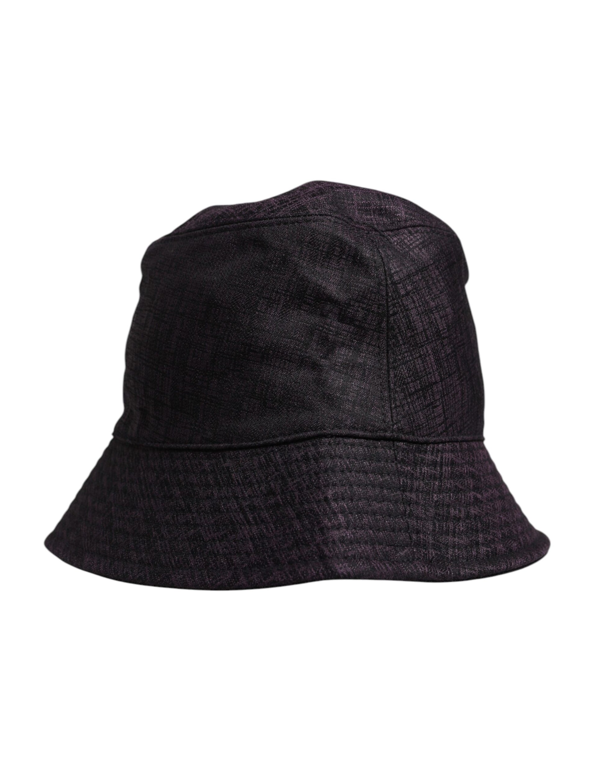 Bob Dolce & Gabbana en nylon noir à large bord