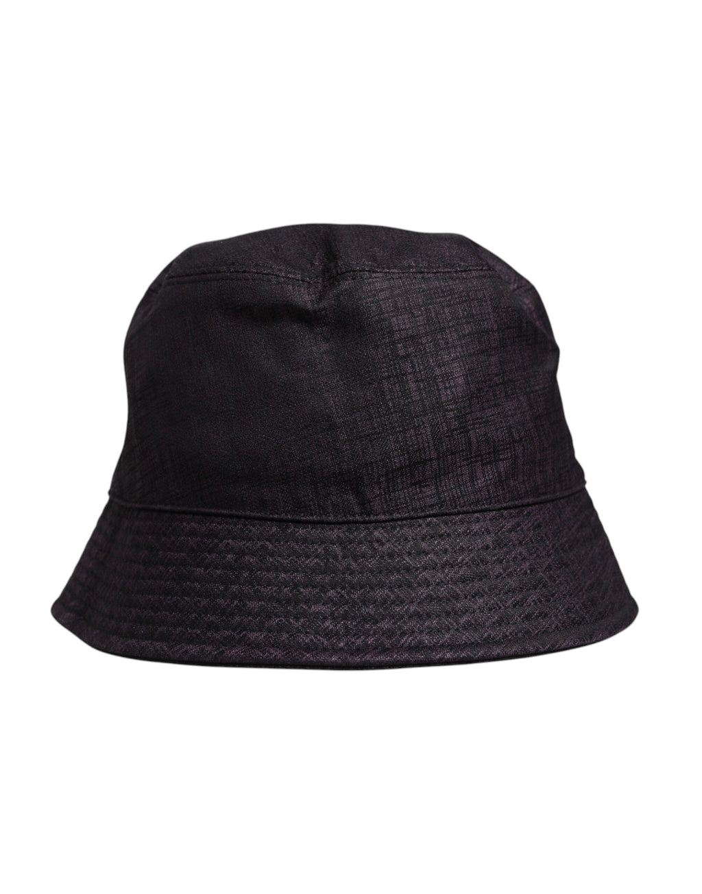 Bob Dolce & Gabbana en nylon noir à large bord