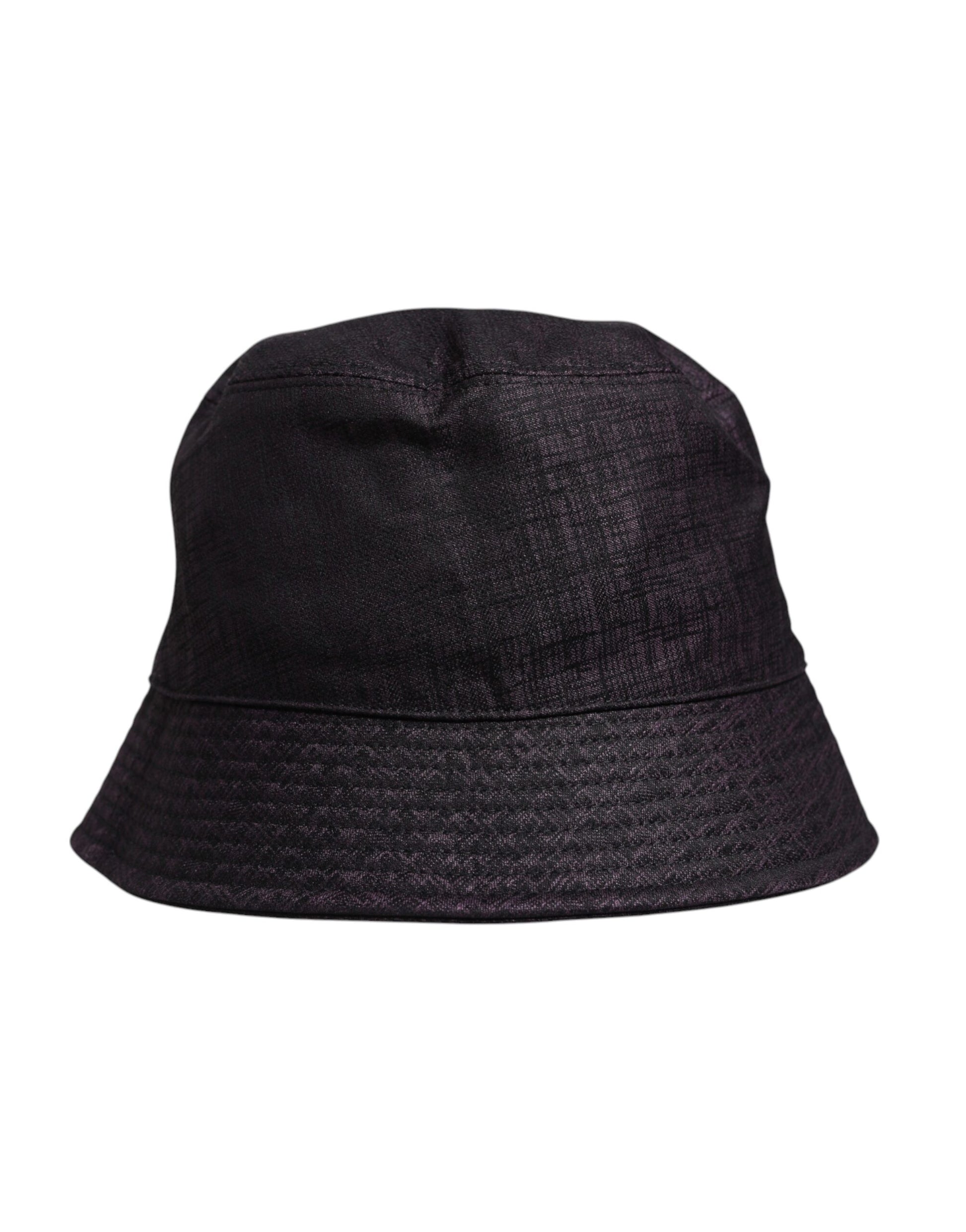 Bob Dolce & Gabbana en nylon noir à large bord