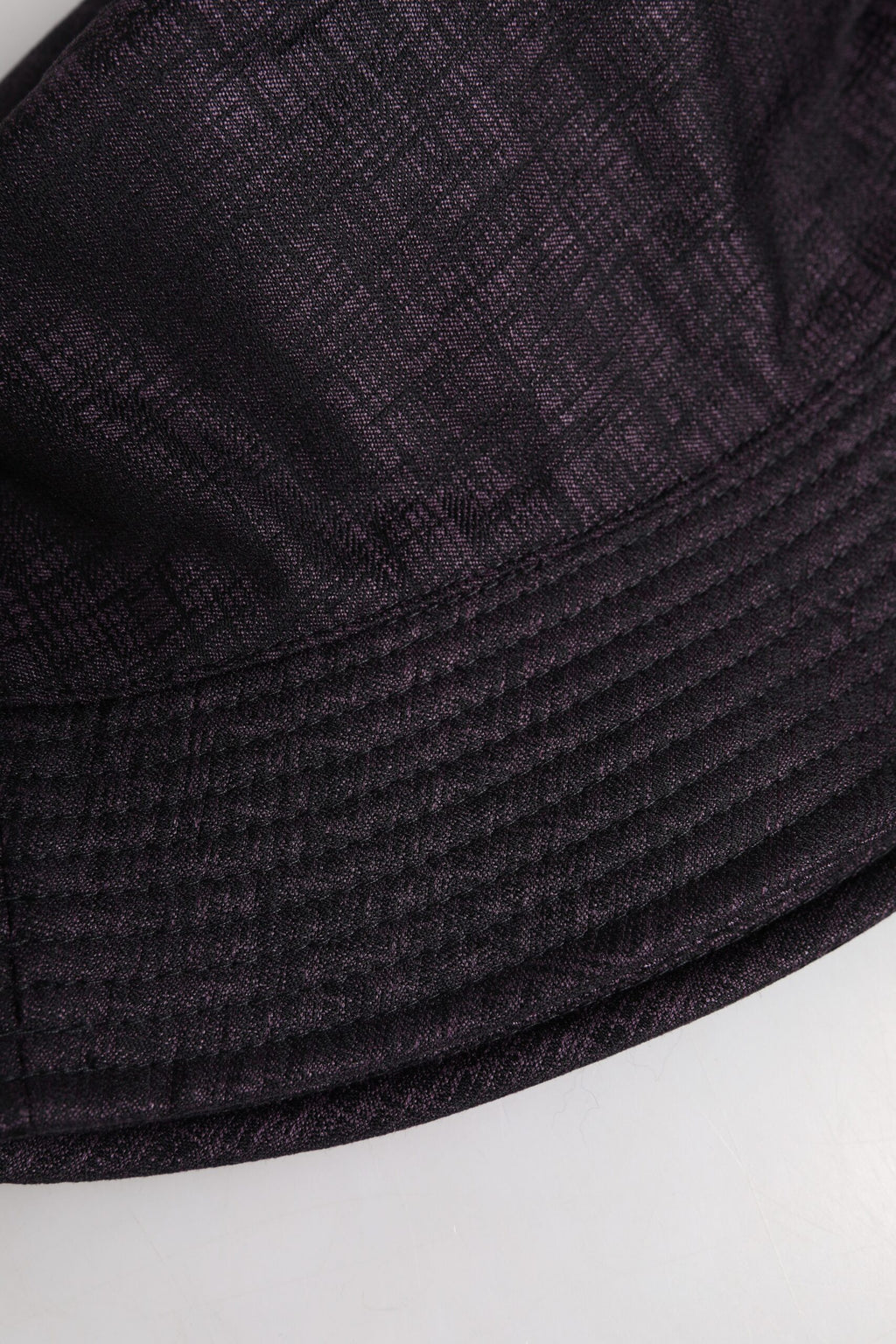 Bob Dolce & Gabbana en nylon noir à large bord