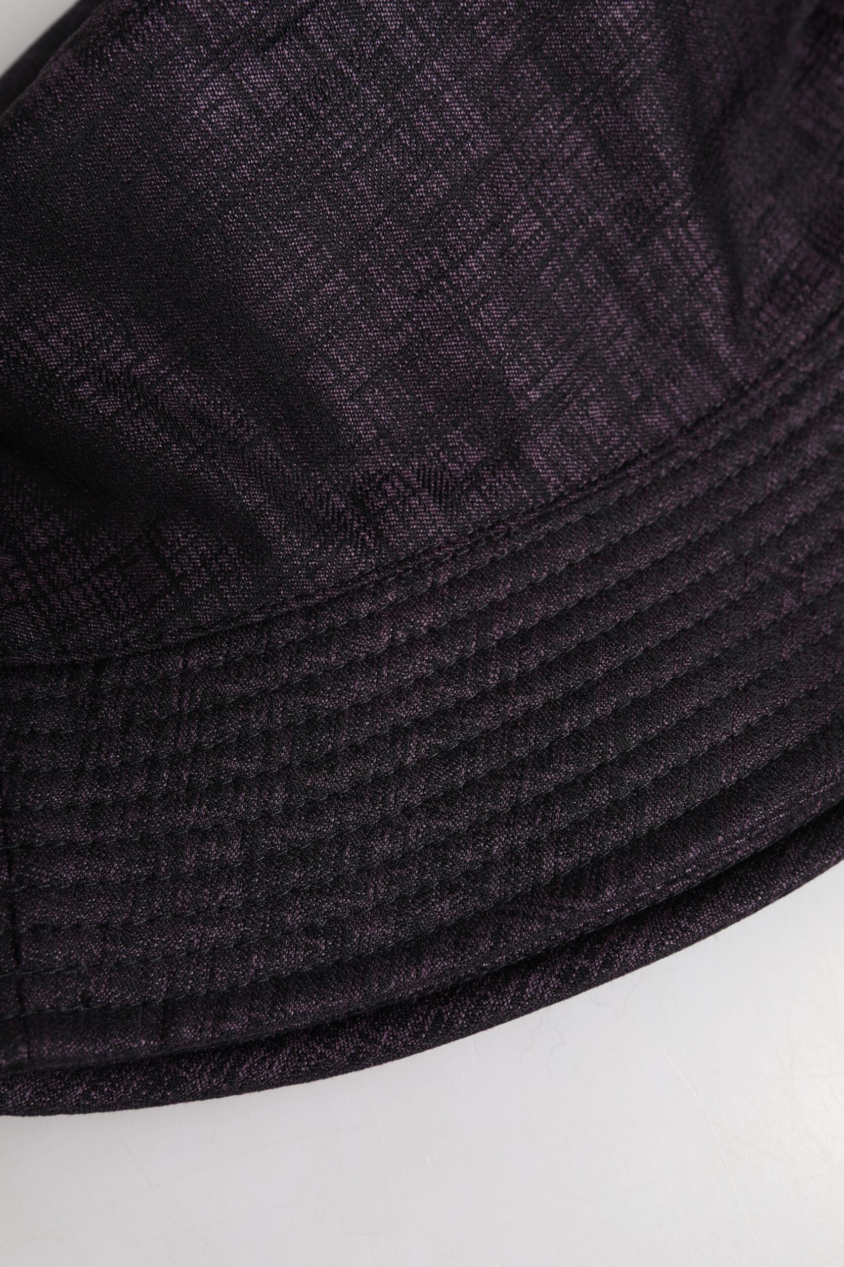 Bob Dolce & Gabbana en nylon noir à large bord