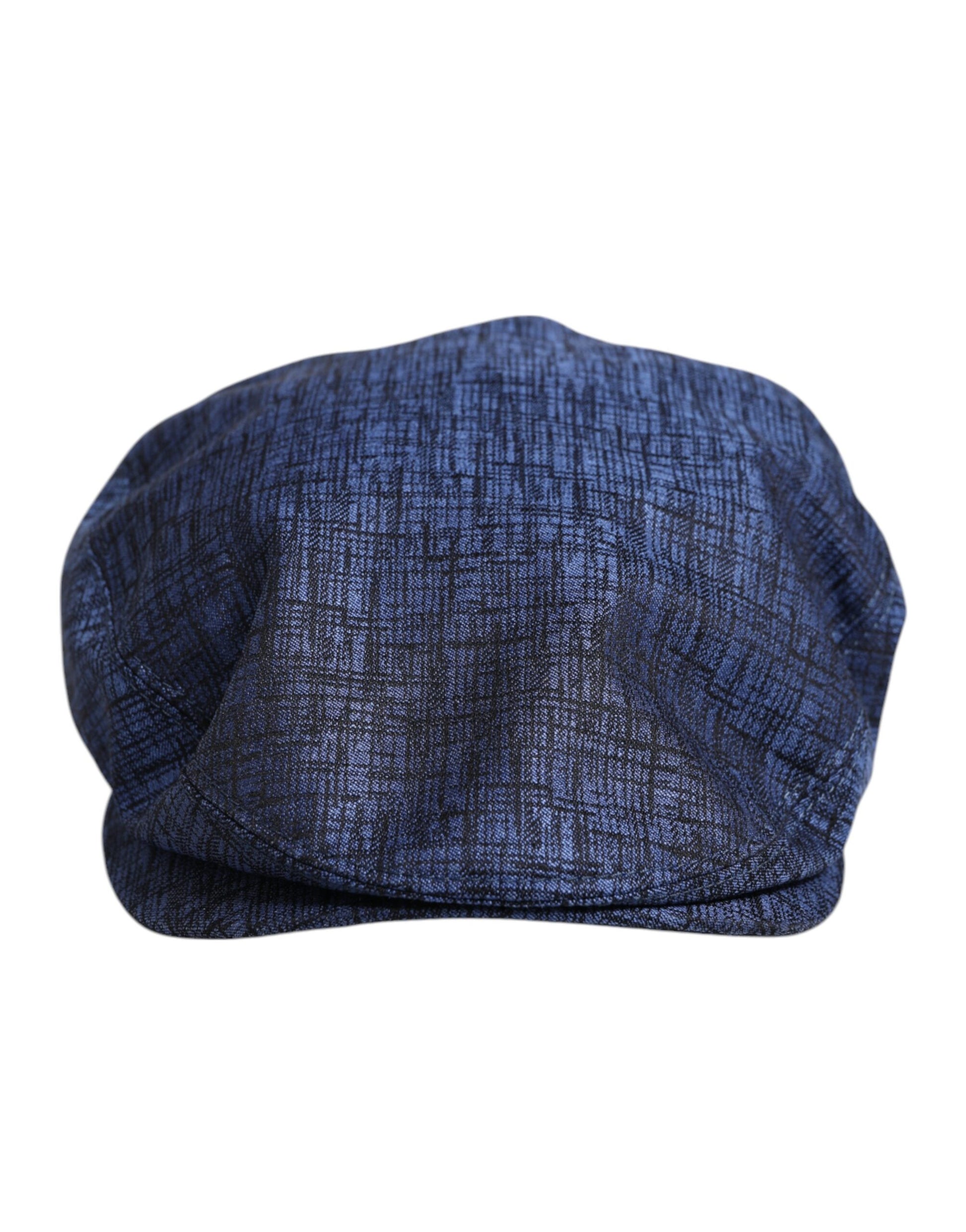 Casquette gavroche Dolce & Gabbana en coton stretch bleu