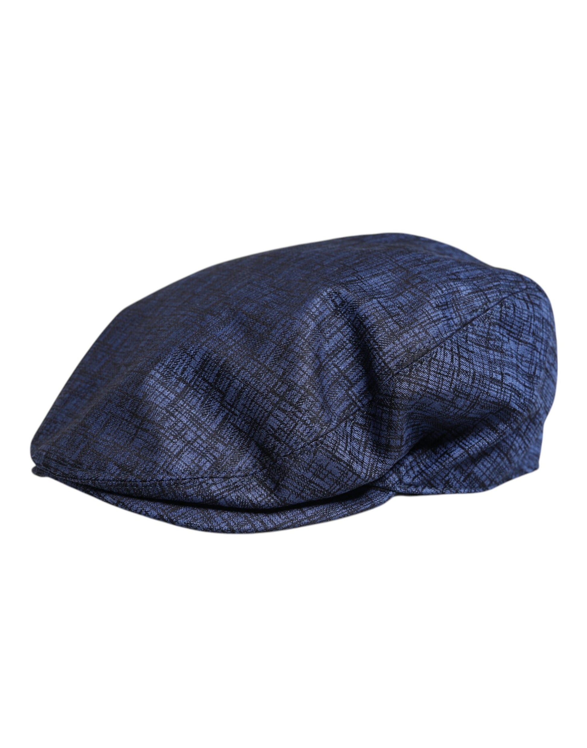 Casquette gavroche Dolce & Gabbana en coton stretch bleu