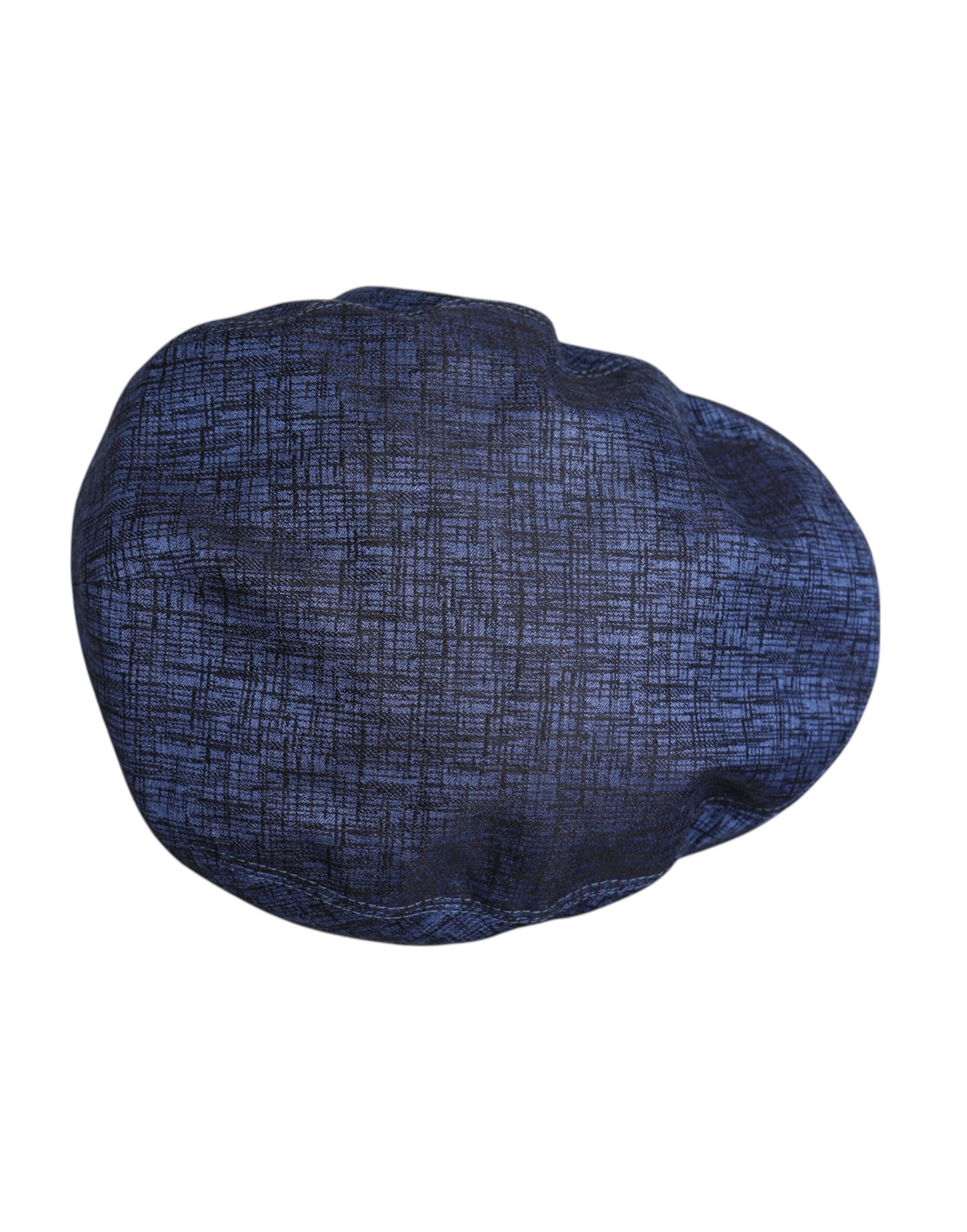 Casquette gavroche Dolce & Gabbana en coton stretch bleu