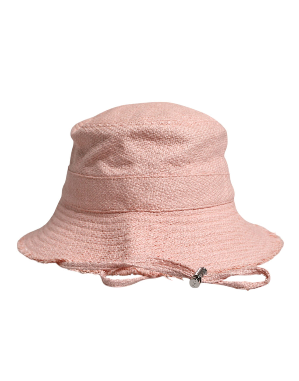 Chapeau bob Dolce & Gabbana en coton rose à large bord