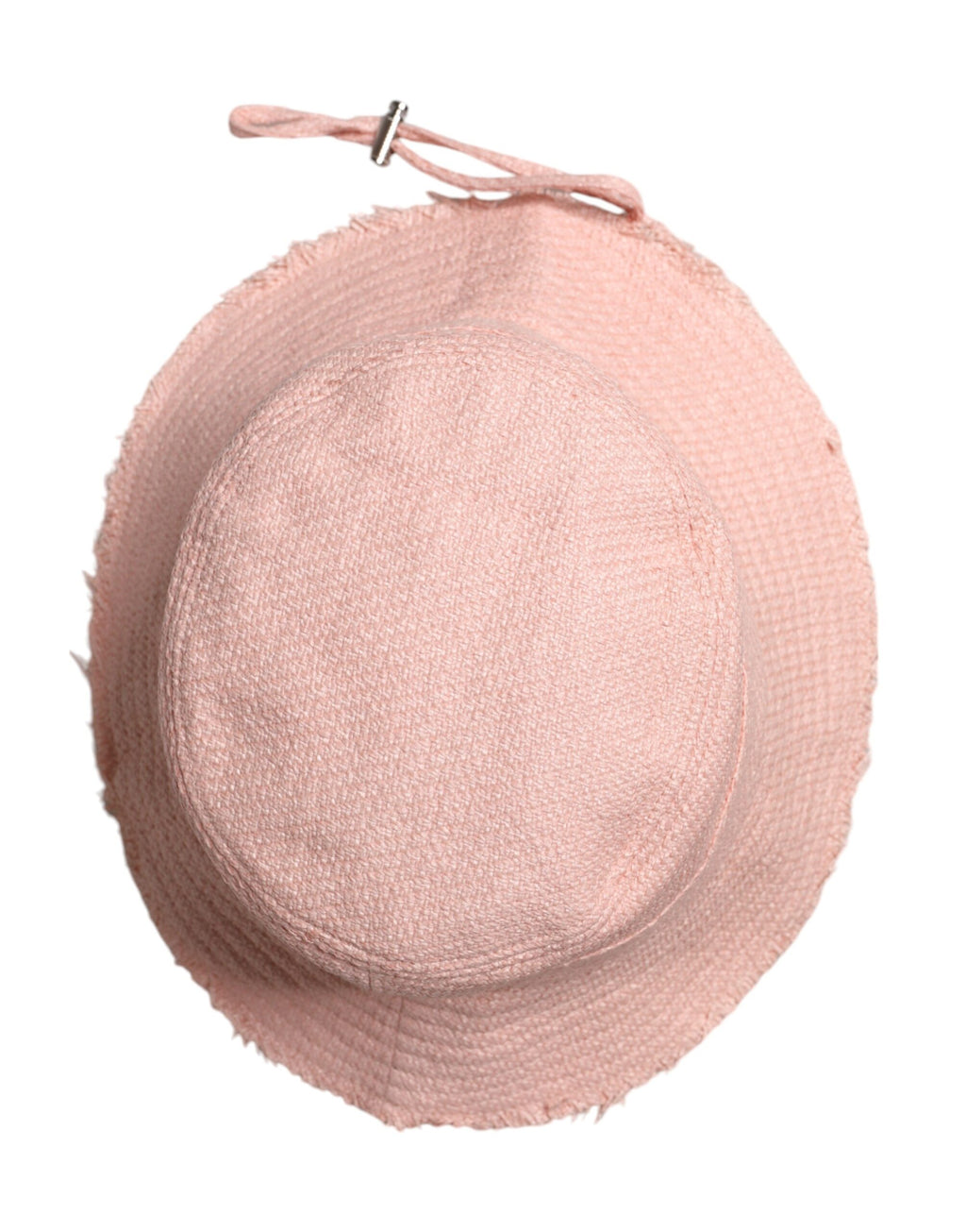 Chapeau bob Dolce & Gabbana en coton rose à large bord