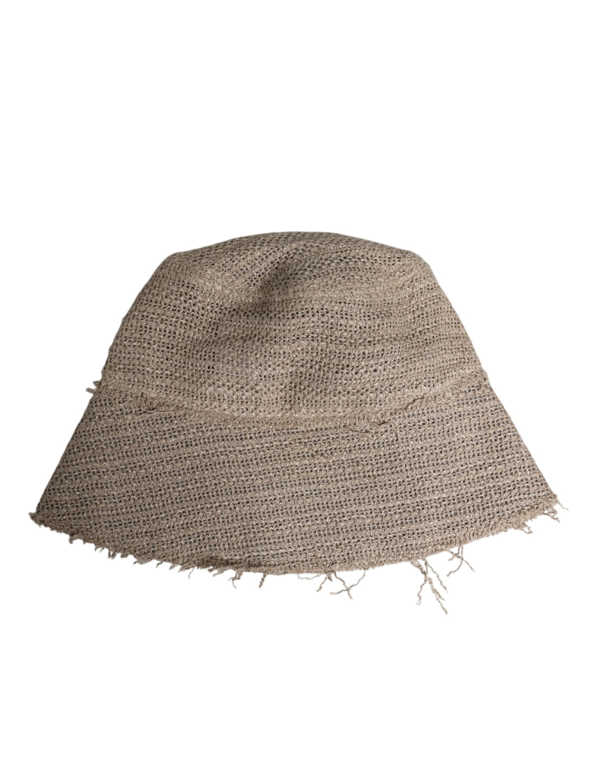 Dolce & Gabbana Beige Bucket Hats for Men side view