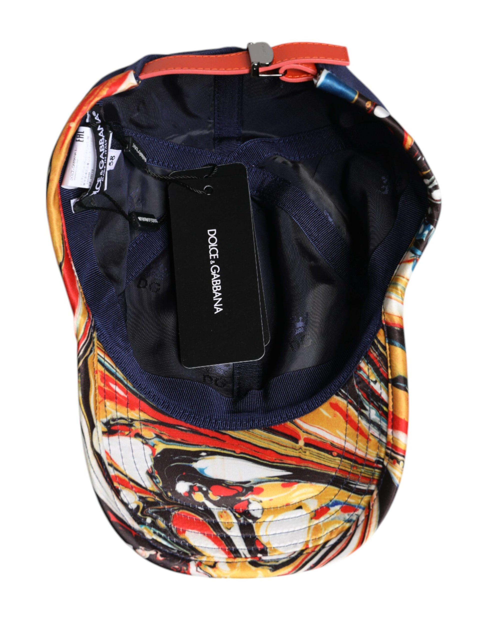 Dolce & Gabbana Blue Baseball Cap for Men additional view