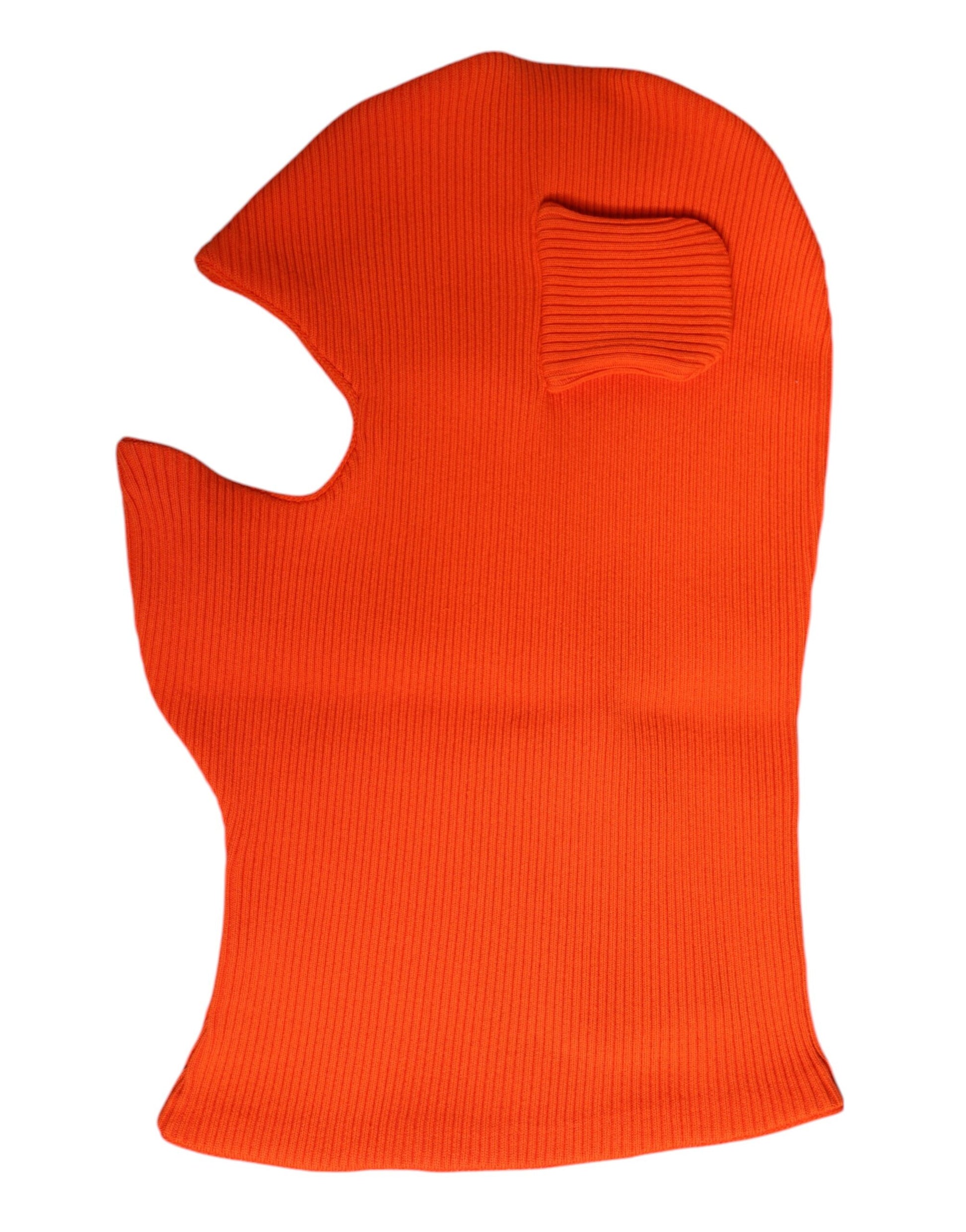 Dolce & Gabbana Orange Beanie for Men detail view