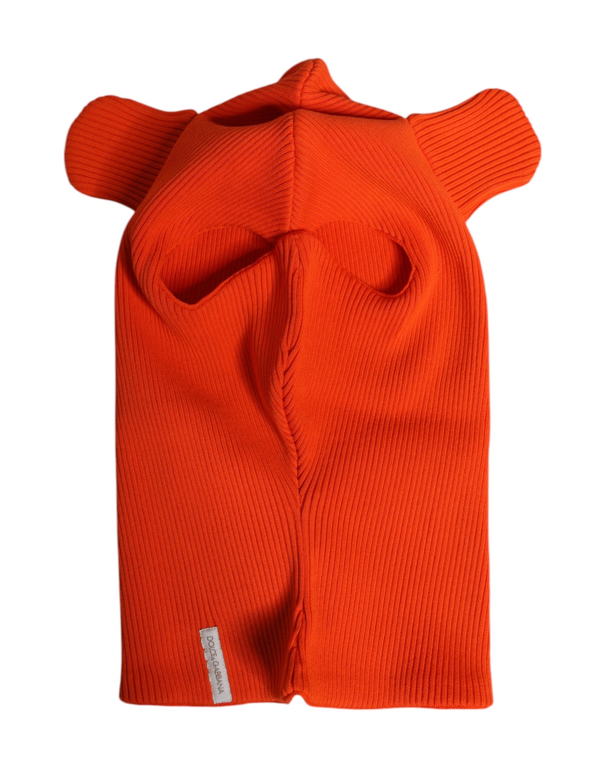 Dolce & Gabbana Orange Beanie for Men side view