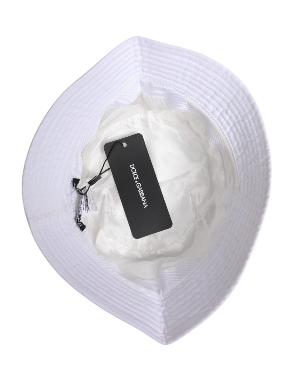 Bob Dolce & Gabbana en coton blanc à large bord