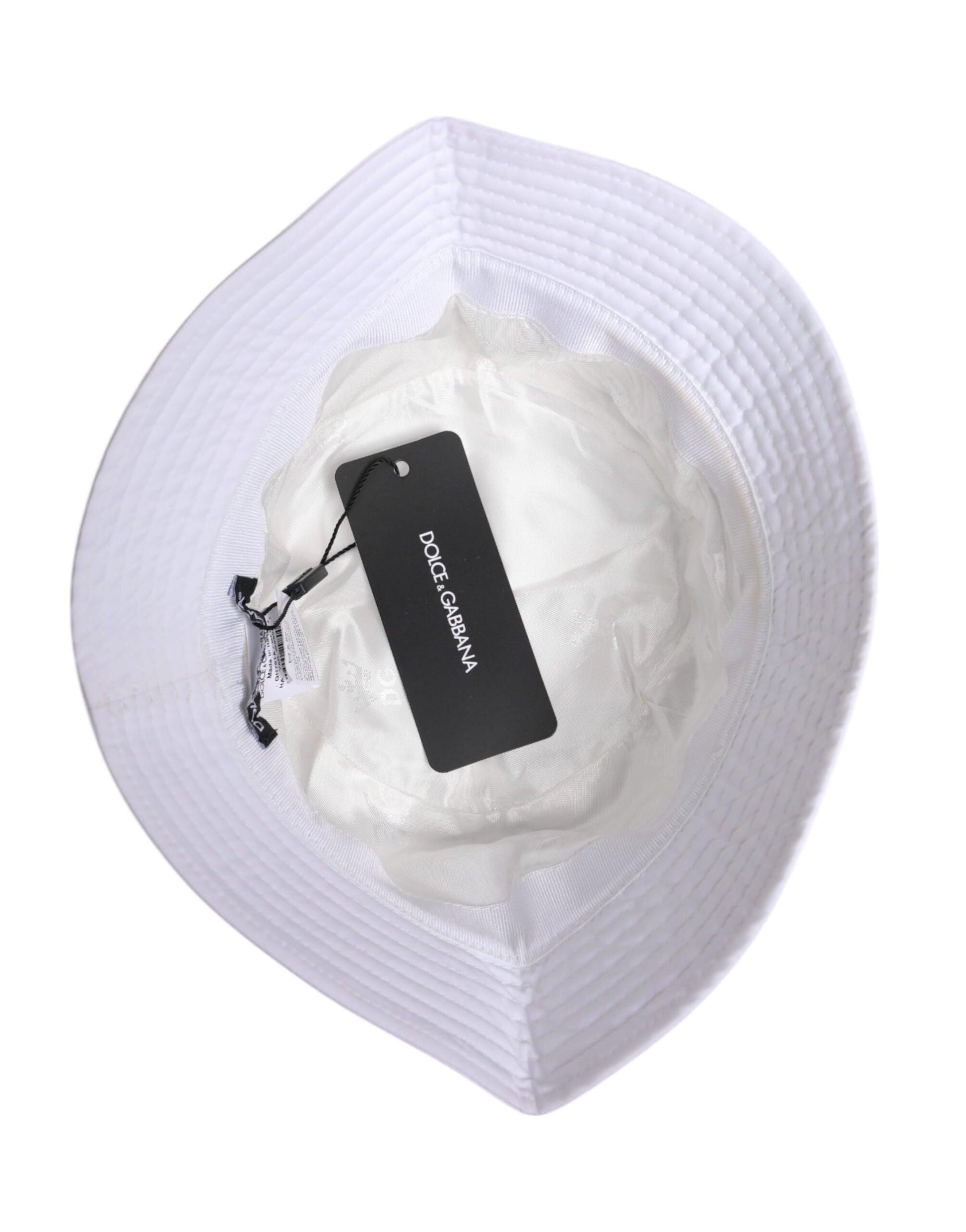 Bob Dolce & Gabbana en coton blanc à large bord