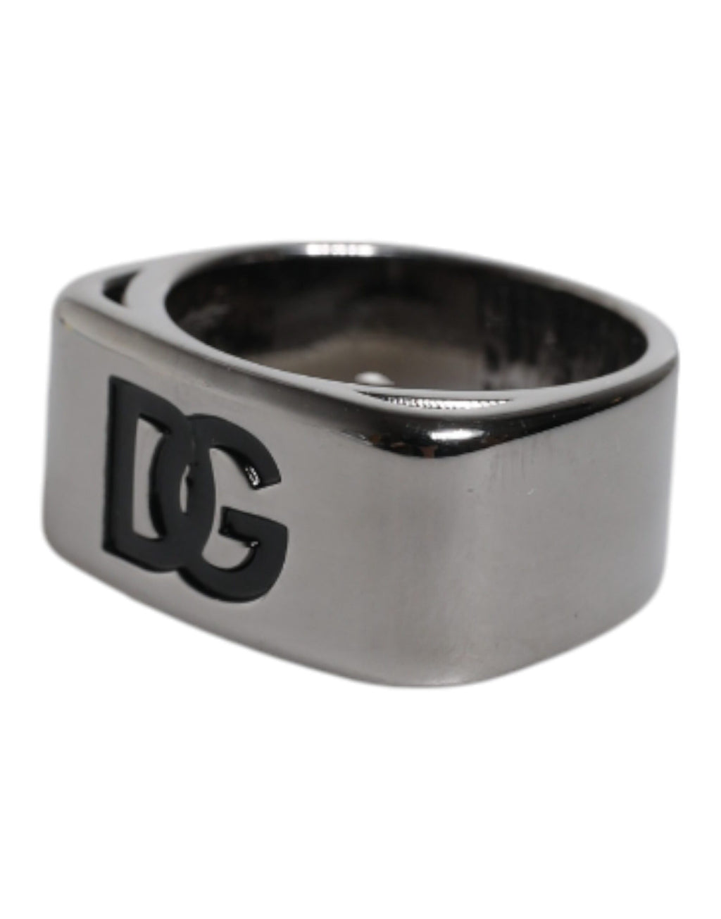 Dolce & Gabbana Silver Rings for Men side view