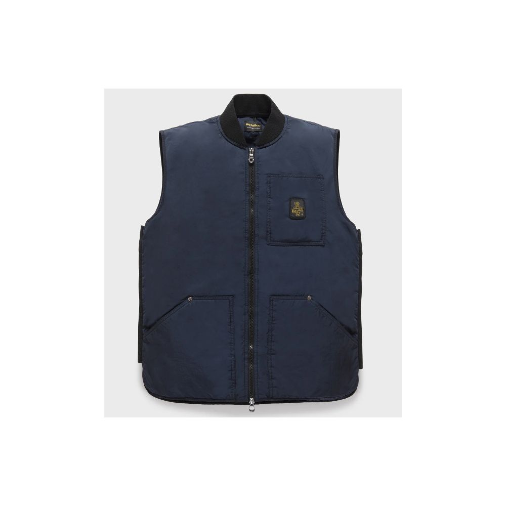Refrigiwear Blue Polyamide Men Vest