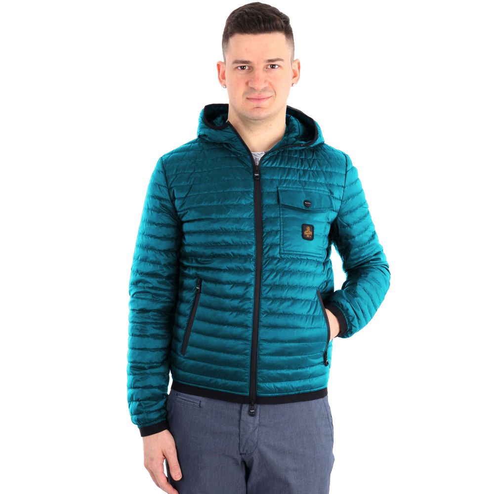 Blaue Nylonjacke von Refrigiwear