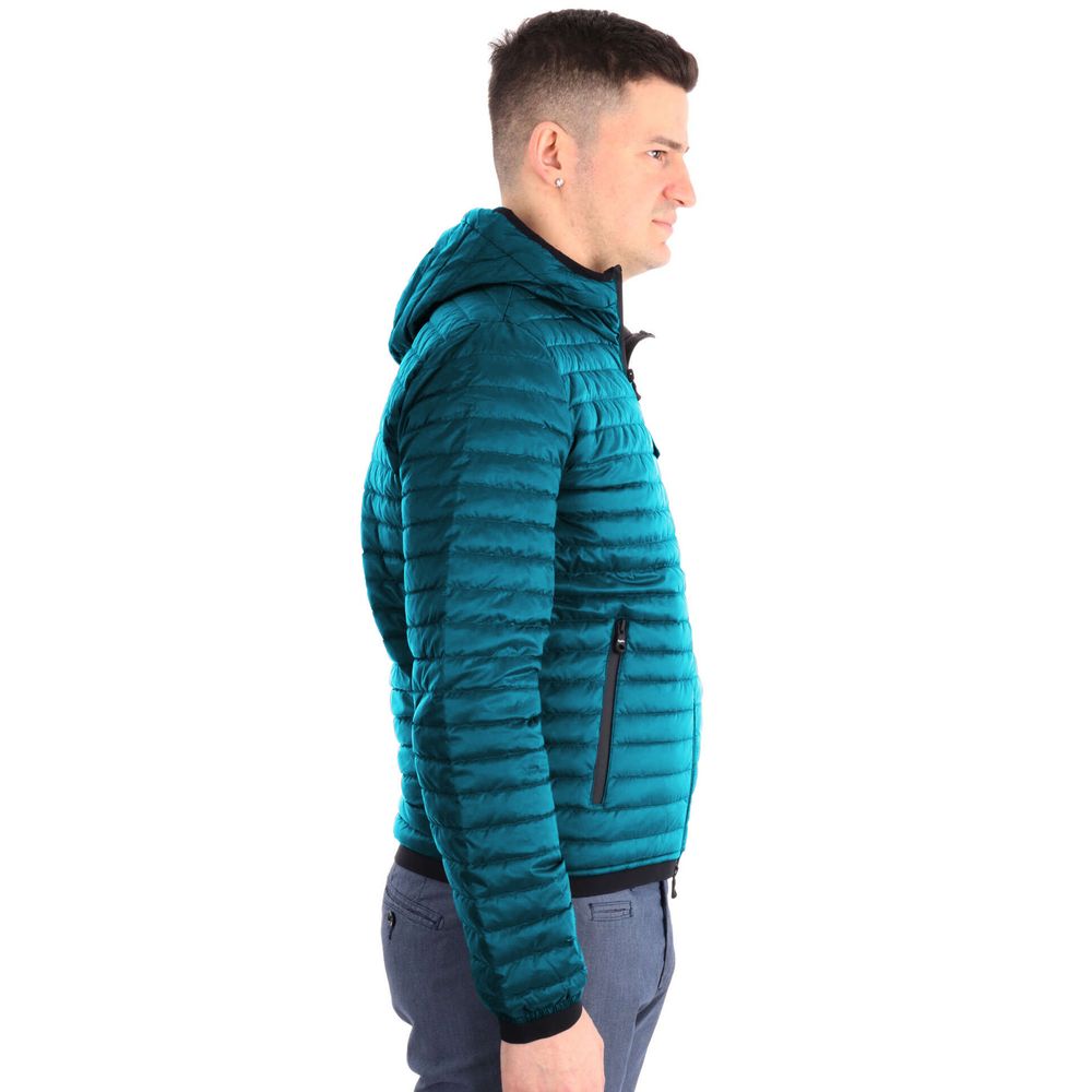 Blaue Nylonjacke von Refrigiwear
