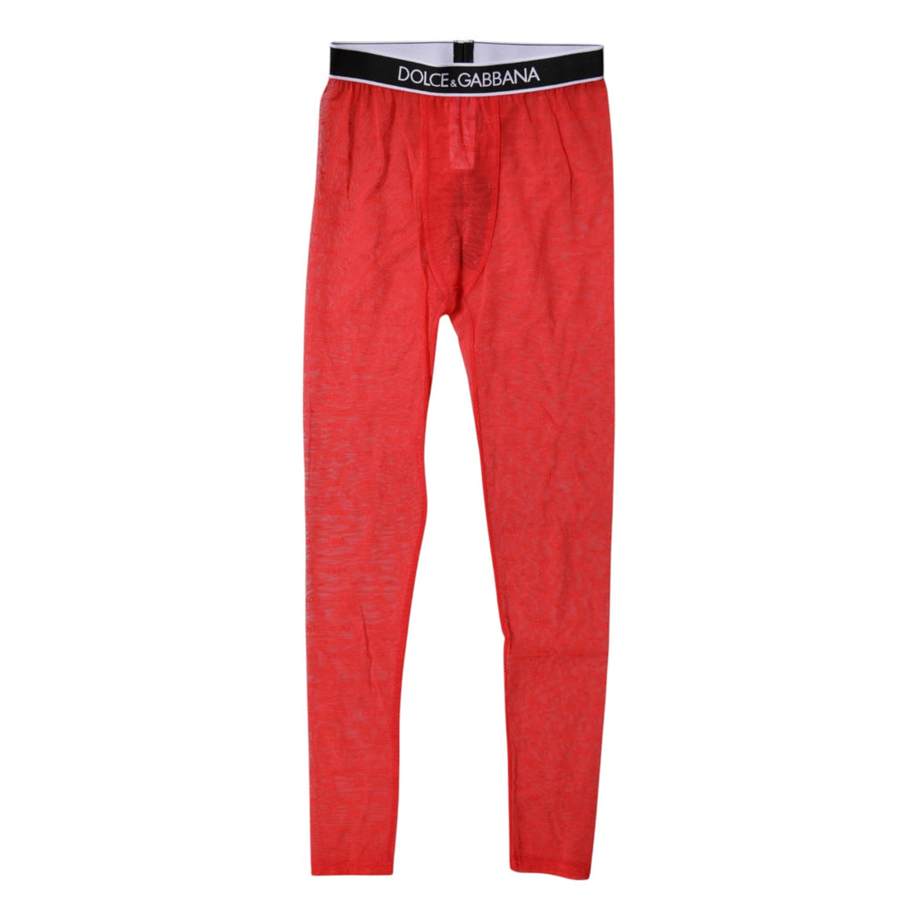 Dolce & Gabbana Red Tights for Women detail view