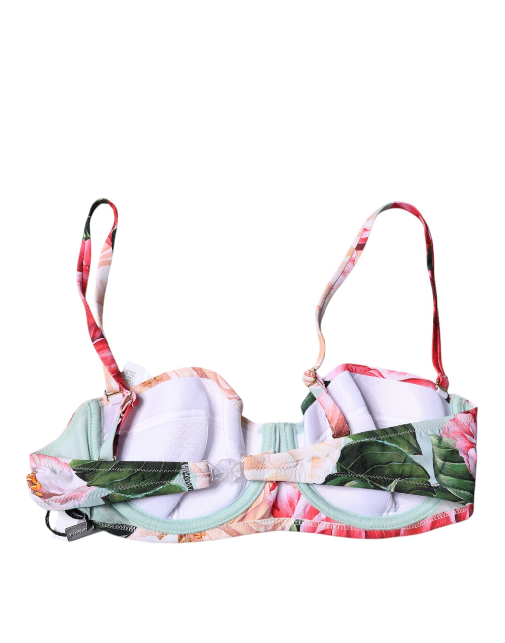 Soutien-gorge balconnet rembourré Dolce & Gabbana multicolore à fleurs