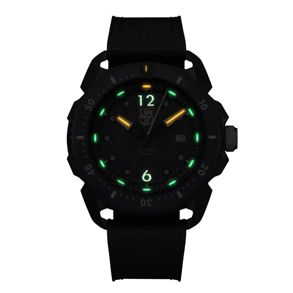 Luminox Blaue Kautschukuhr