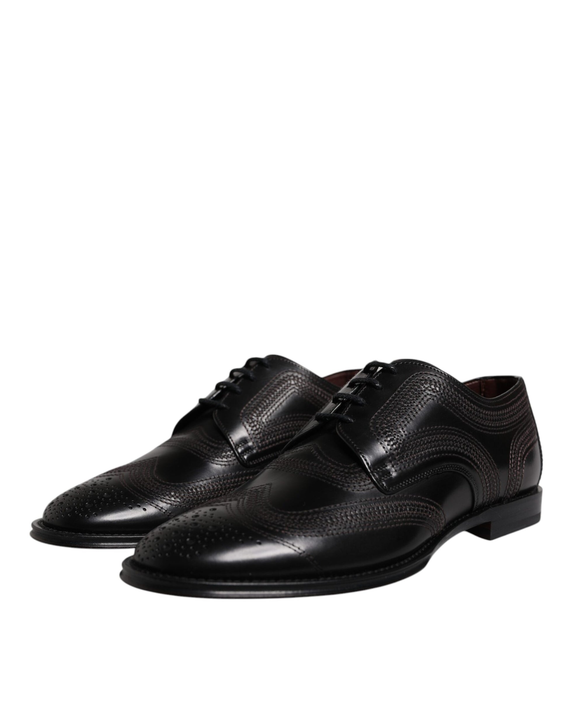 Dolce & Gabbana Black Oxfords And Derbies for Men detail view