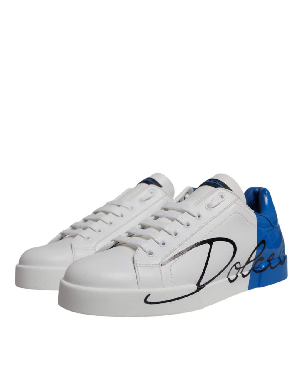 Dolce & Gabbana White Low Top Sneakers for Men detail view