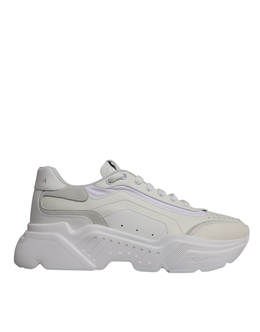 Dolce & Gabbana White Low Top Sneakers for Men