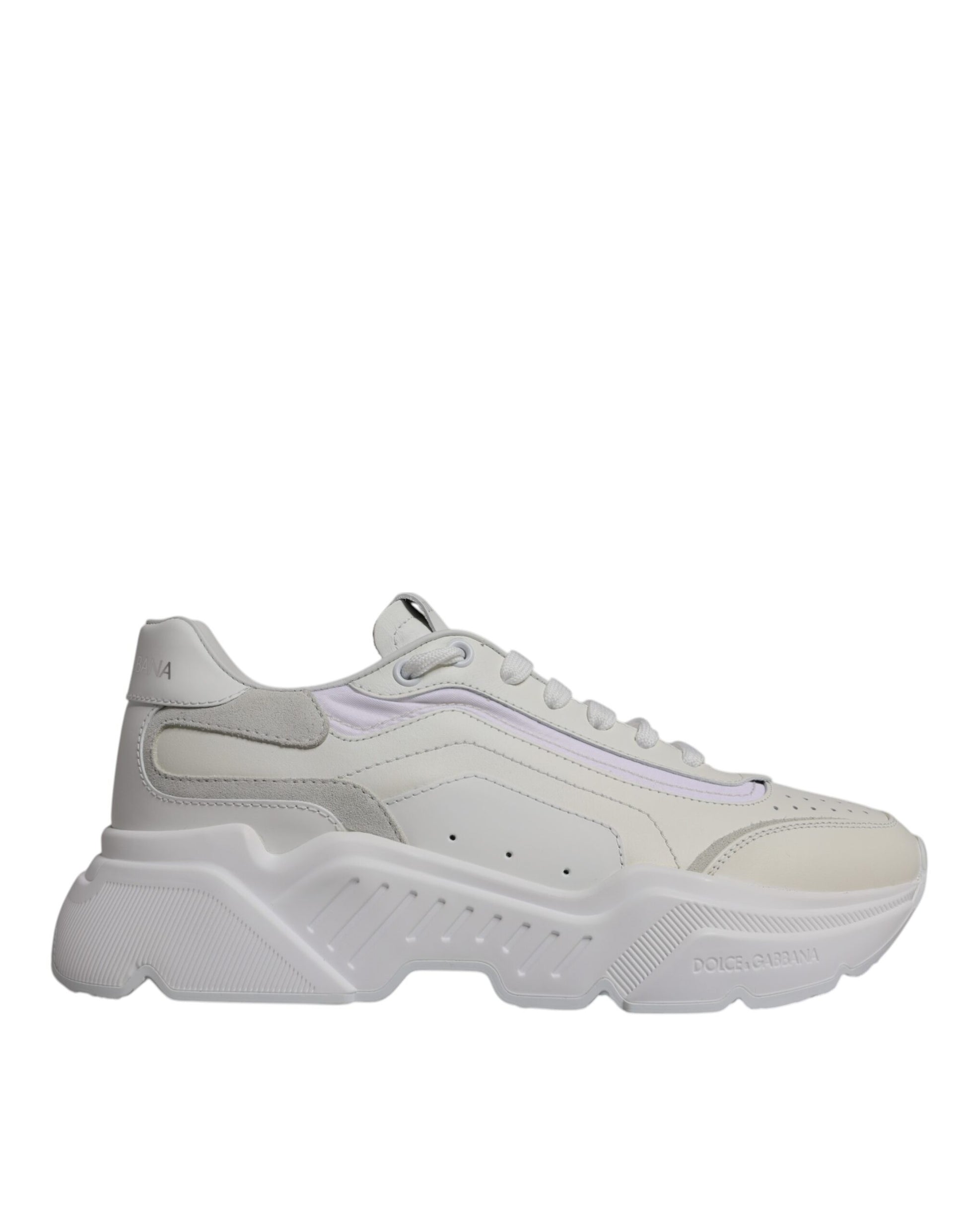 Dolce & Gabbana White Low Top Sneakers for Men