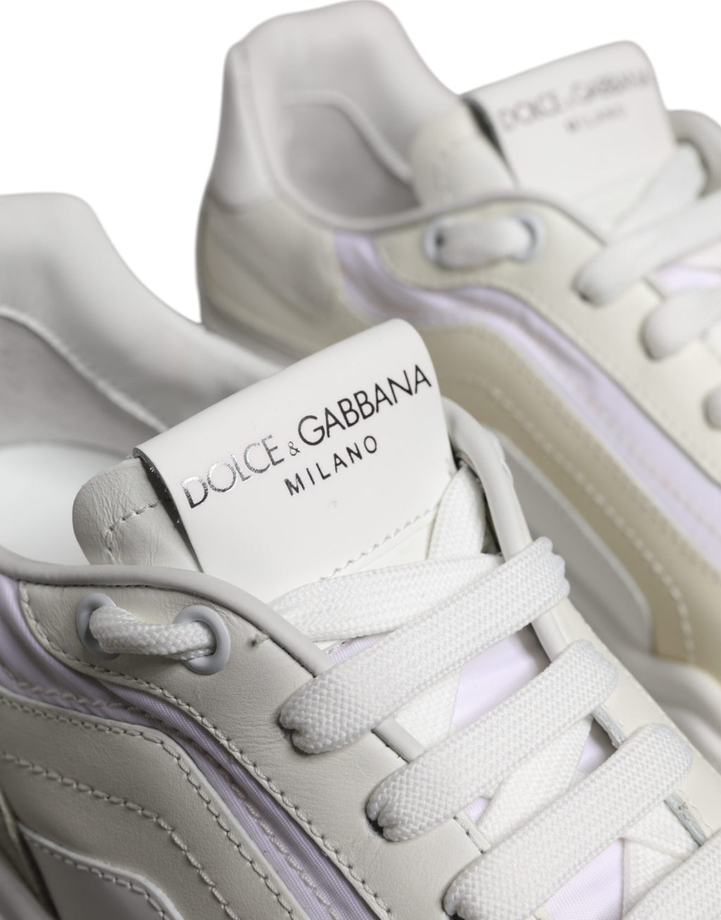 Dolce & Gabbana White Low Top Sneakers for Men additional view