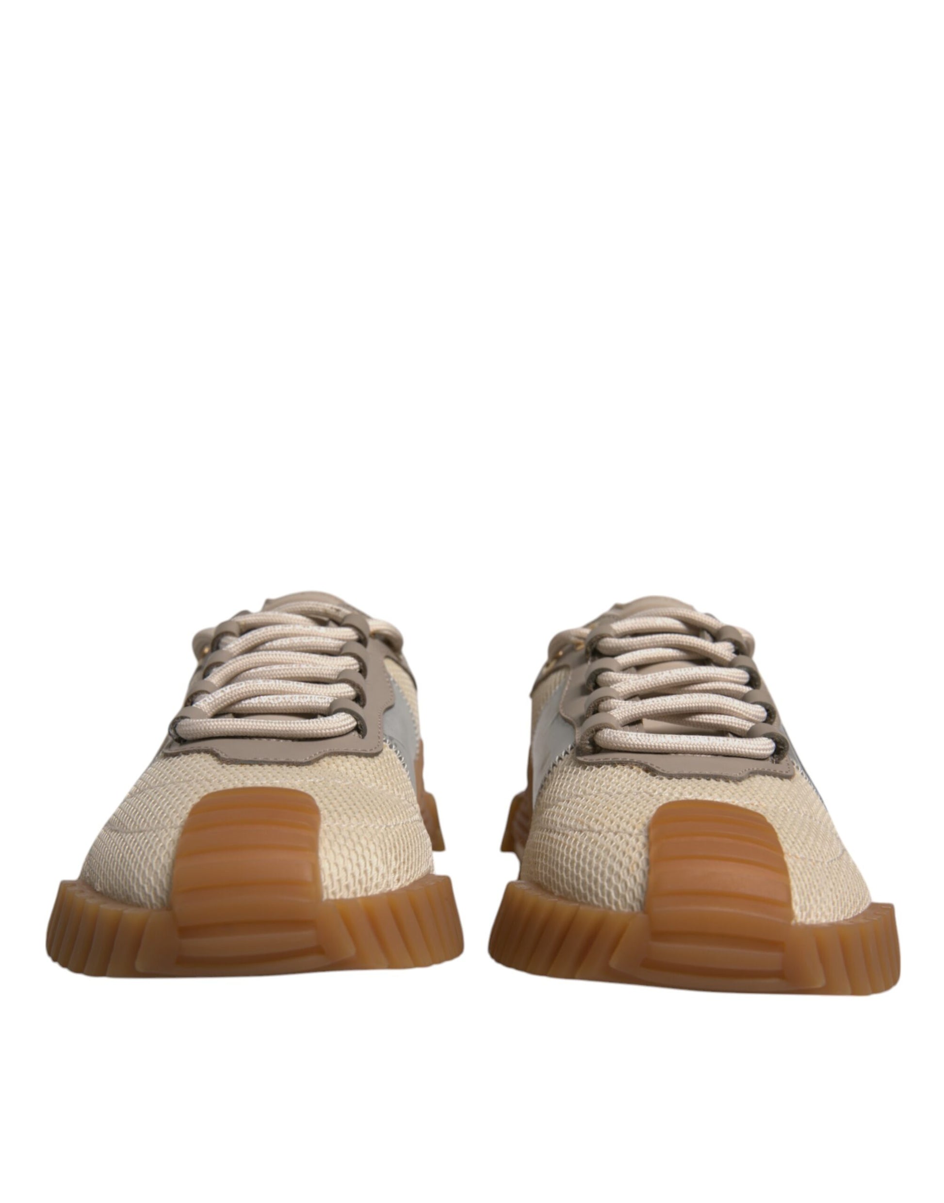 Dolce & Gabbana Baskets basses à lacets NS1 en toile multicolore