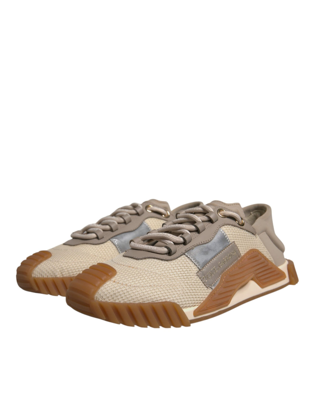 Dolce & Gabbana Baskets basses à lacets NS1 en toile multicolore