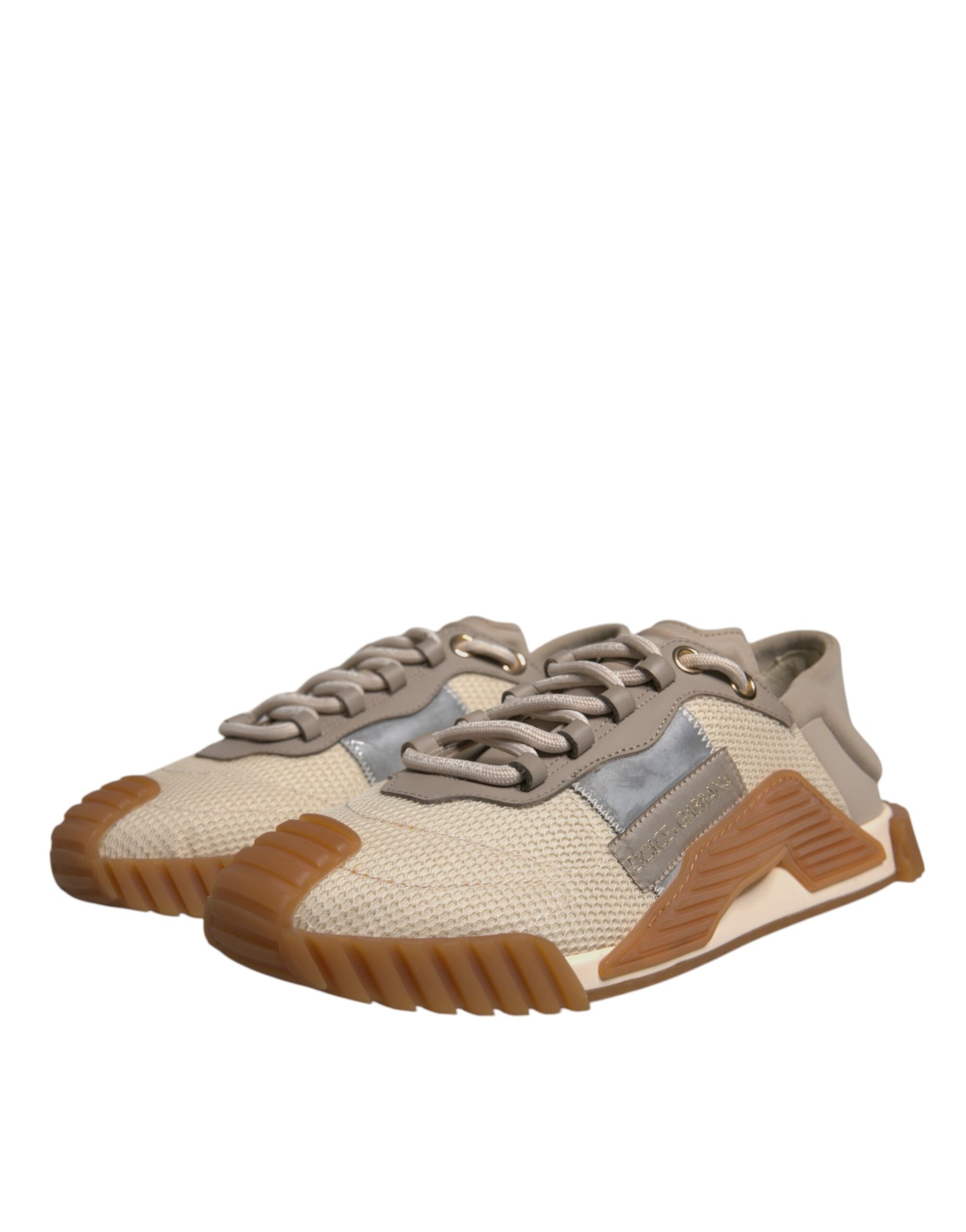 Dolce & Gabbana Baskets basses à lacets NS1 en toile multicolore